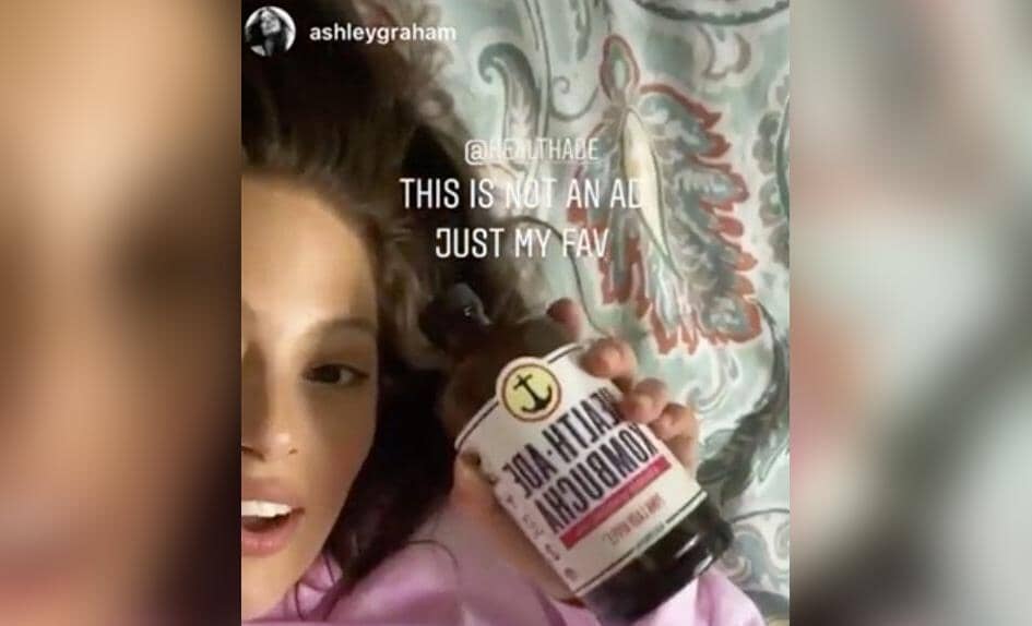 Model and New Mom Ashley Graham reveals 'absolute favorite drink' on Instagram: