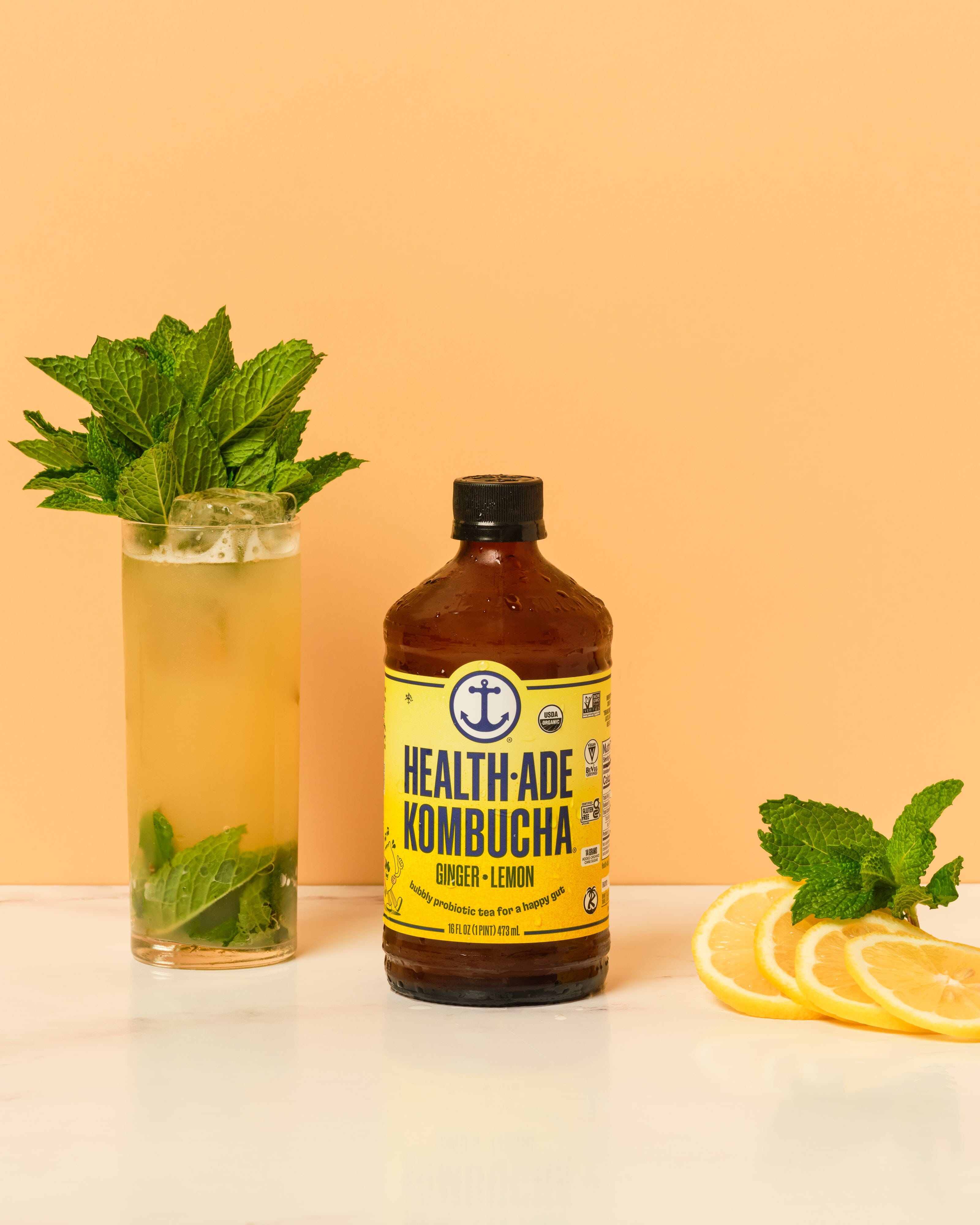 Mint Tea Bucha Buck – Health-Ade