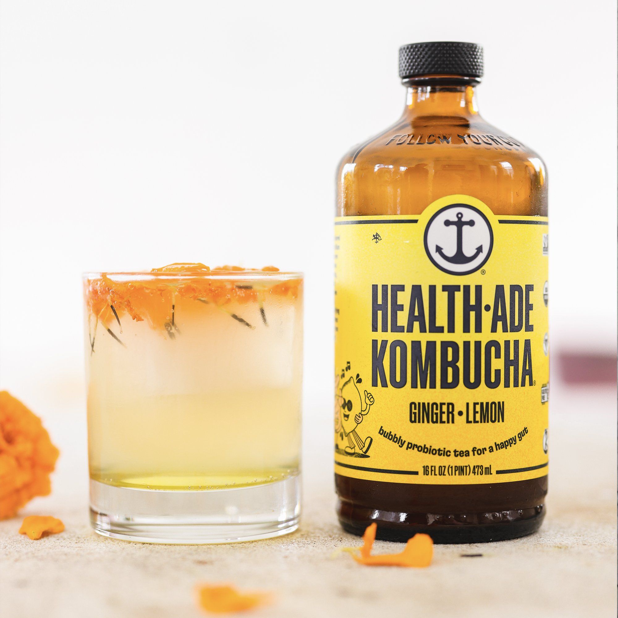 Ginger-Gold Mocktail – Health-Ade