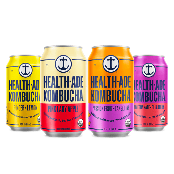 Fab Four Variety Pack in Cans Kombucha in cans Health-Ade