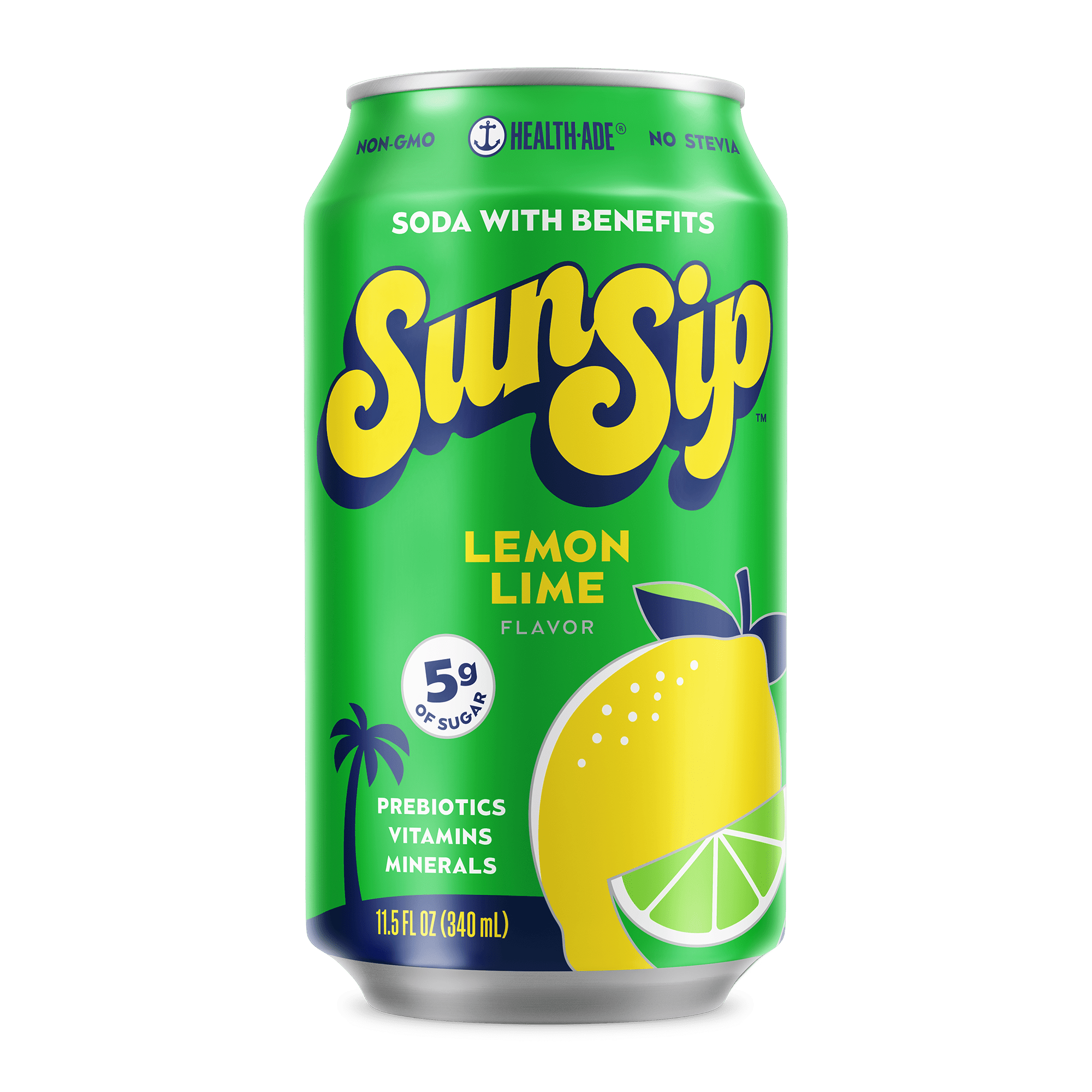 Lemon Lime SunSip Soda with Benefits Health Ade