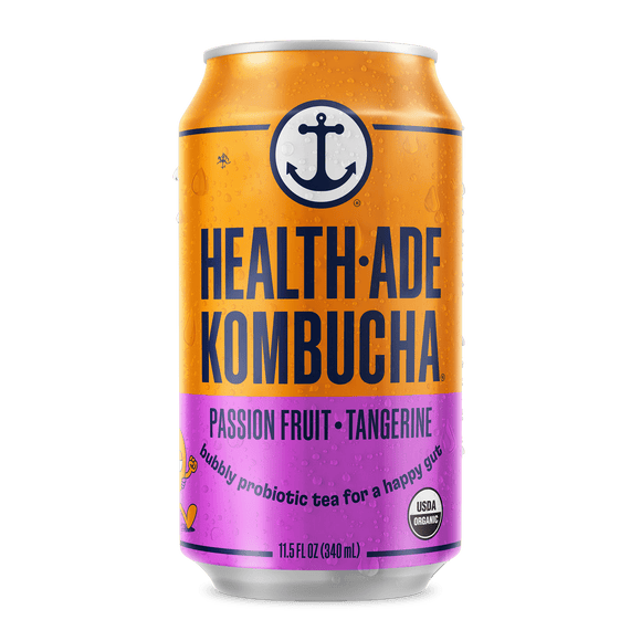 Passion Fruit-Tangerine Kombucha in Cans Kombucha in cans Health-Ade