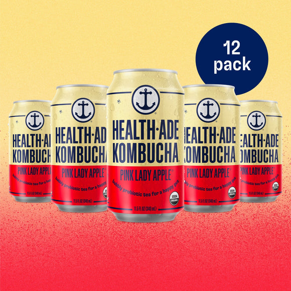 Pink Lady Apple® in Cans Kombucha in cans Health-Ade