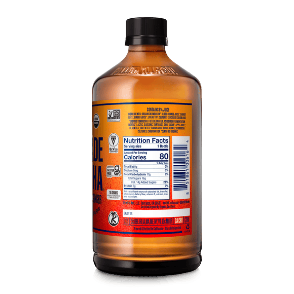 Blood Orange-Carrot-Ginger Kombucha Kombucha Health-Ade