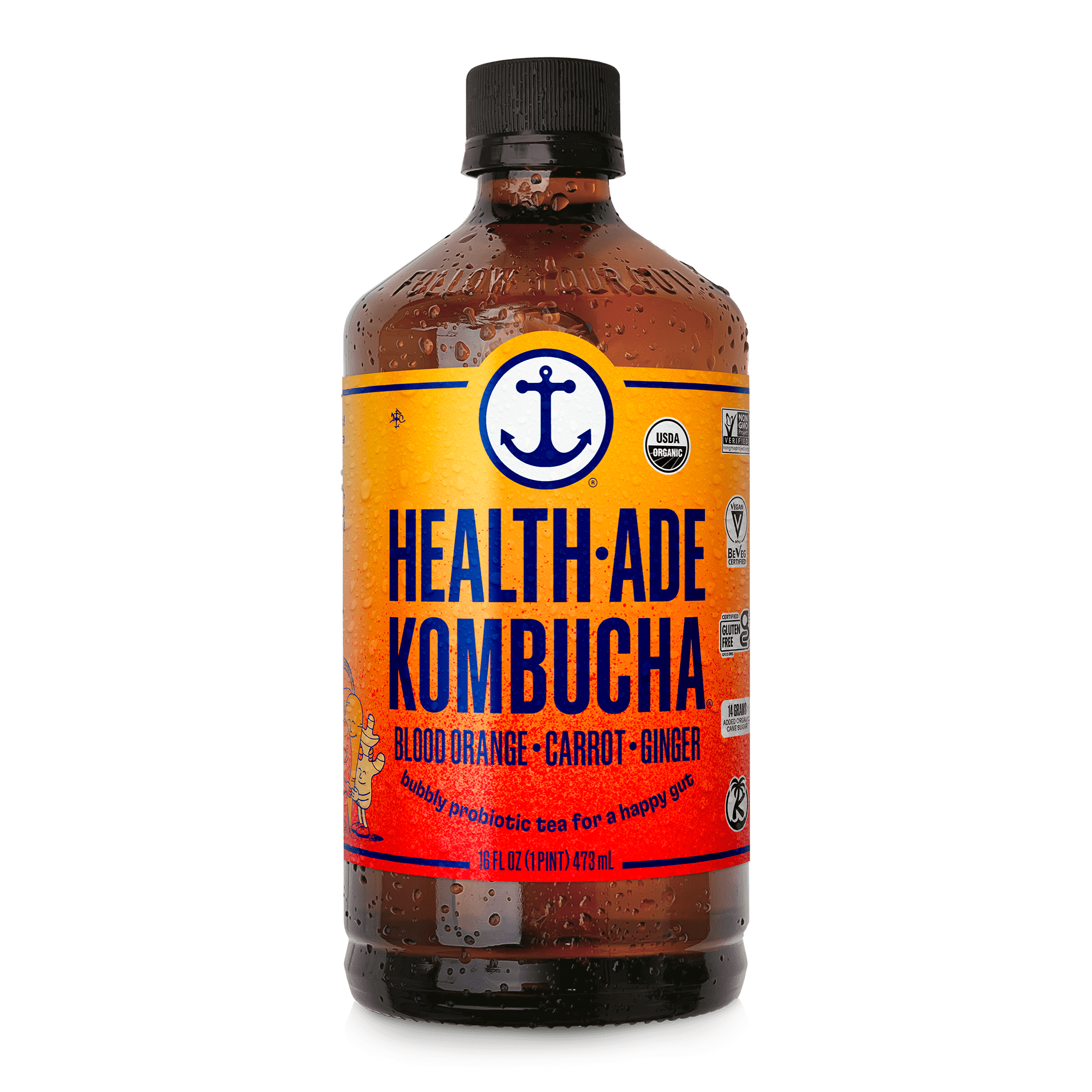 Blood Orange-Carrot-Ginger Kombucha – Health-Ade