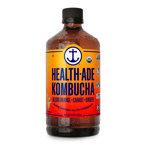 Blood Orange-Carrot-Ginger Kombucha Kombucha Health-Ade