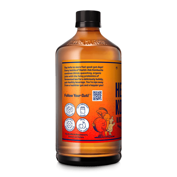 Blood Orange-Carrot-Ginger Kombucha Kombucha Health-Ade