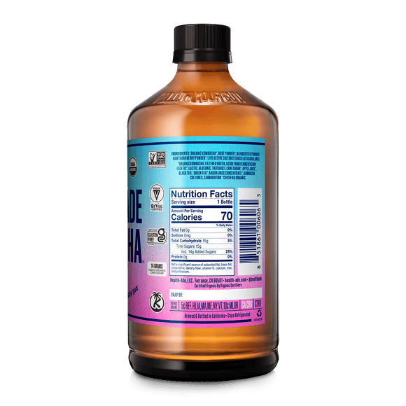 Bubbly Rose Kombucha Kombucha Health-Ade