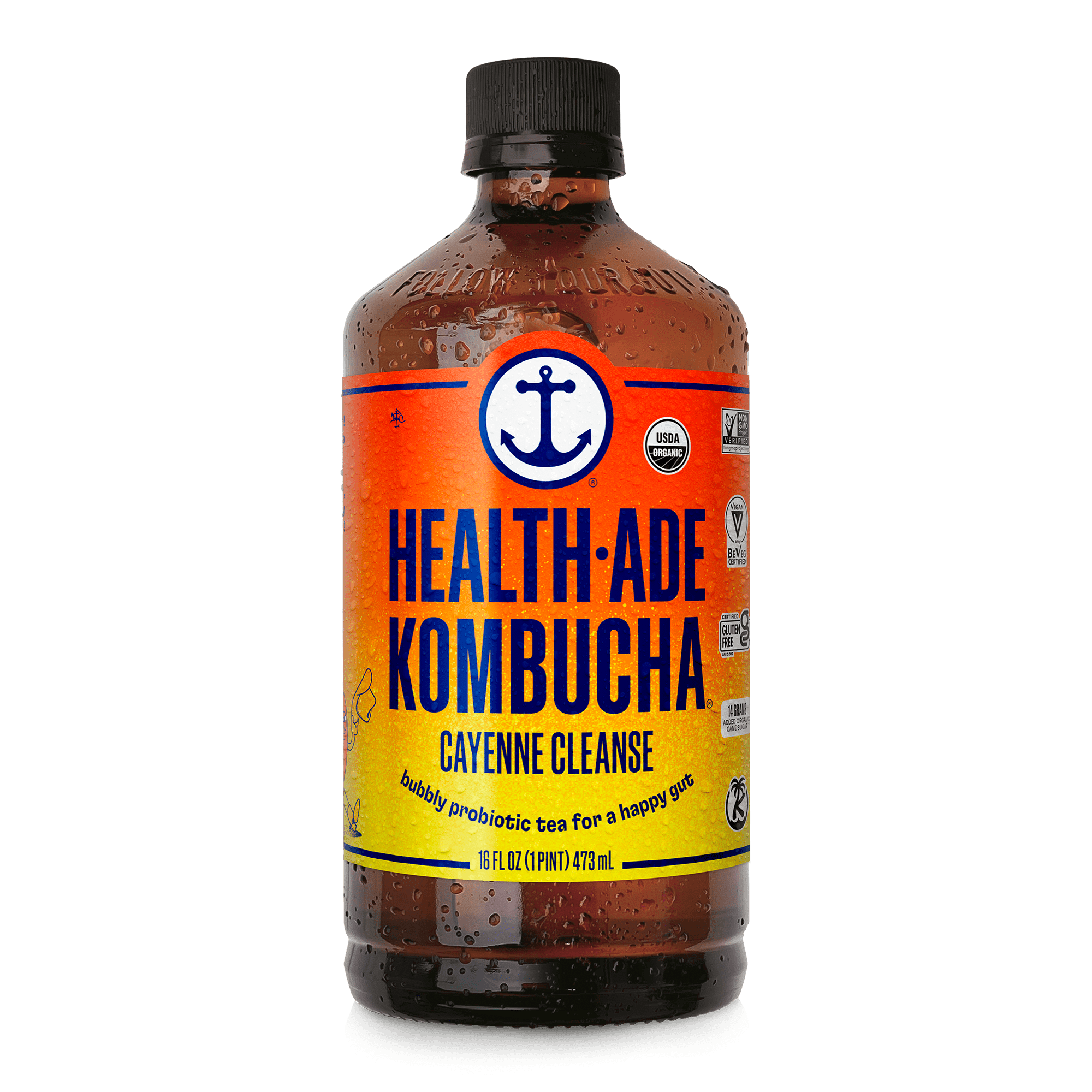 Health-Ade Kombucha | Cayenne Cleanse Health-Ade Kombucha | Cayenne Cleanse