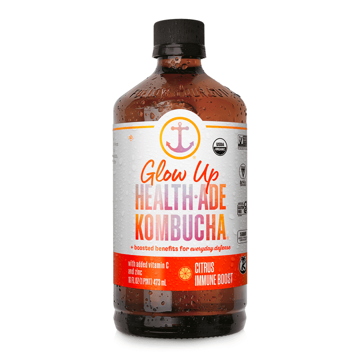 Citrus Immune Boost Glow Up Kombucha Health-Ade  Citrus Immune Boost Glow Up Kombucha Health-Ade
