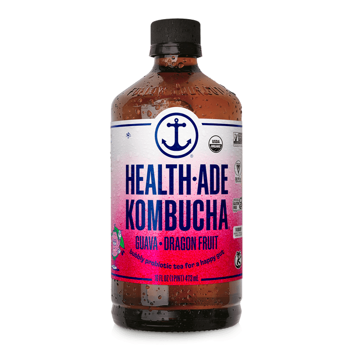 Guava Dragon Fruit Kombucha Health-Ade  Guava Dragon Fruit Kombucha Health-Ade