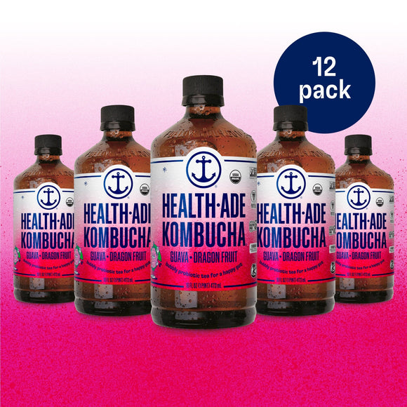 Guava Dragon Fruit Kombucha Health-Ade