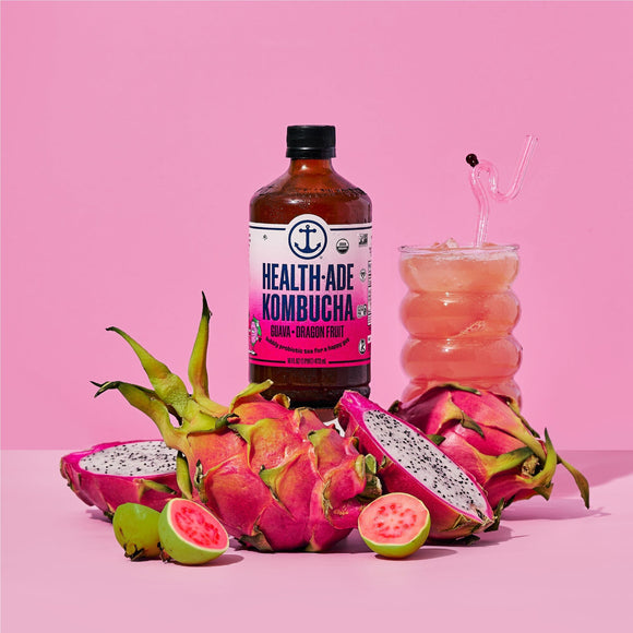 Guava Dragon Fruit Kombucha Health-Ade