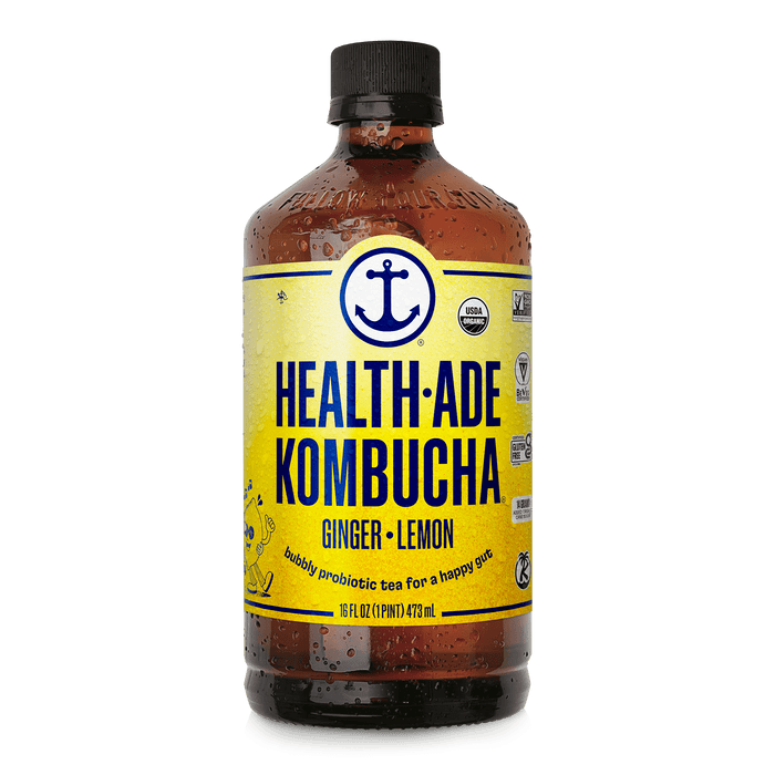 Ginger-Lemon Kombucha Kombucha Health-Ade  Ginger-Lemon Kombucha Kombucha Health-Ade