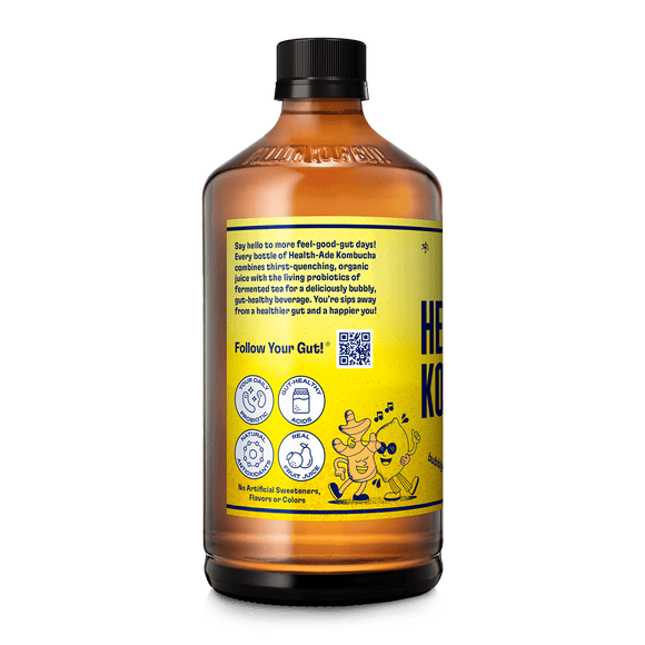 Ginger-Lemon Kombucha Kombucha Health-Ade