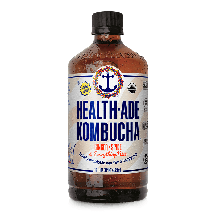 Ginger Spice and Everything Nice Kombucha Health-Ade  Ginger Spice and Everything Nice Kombucha Health-Ade