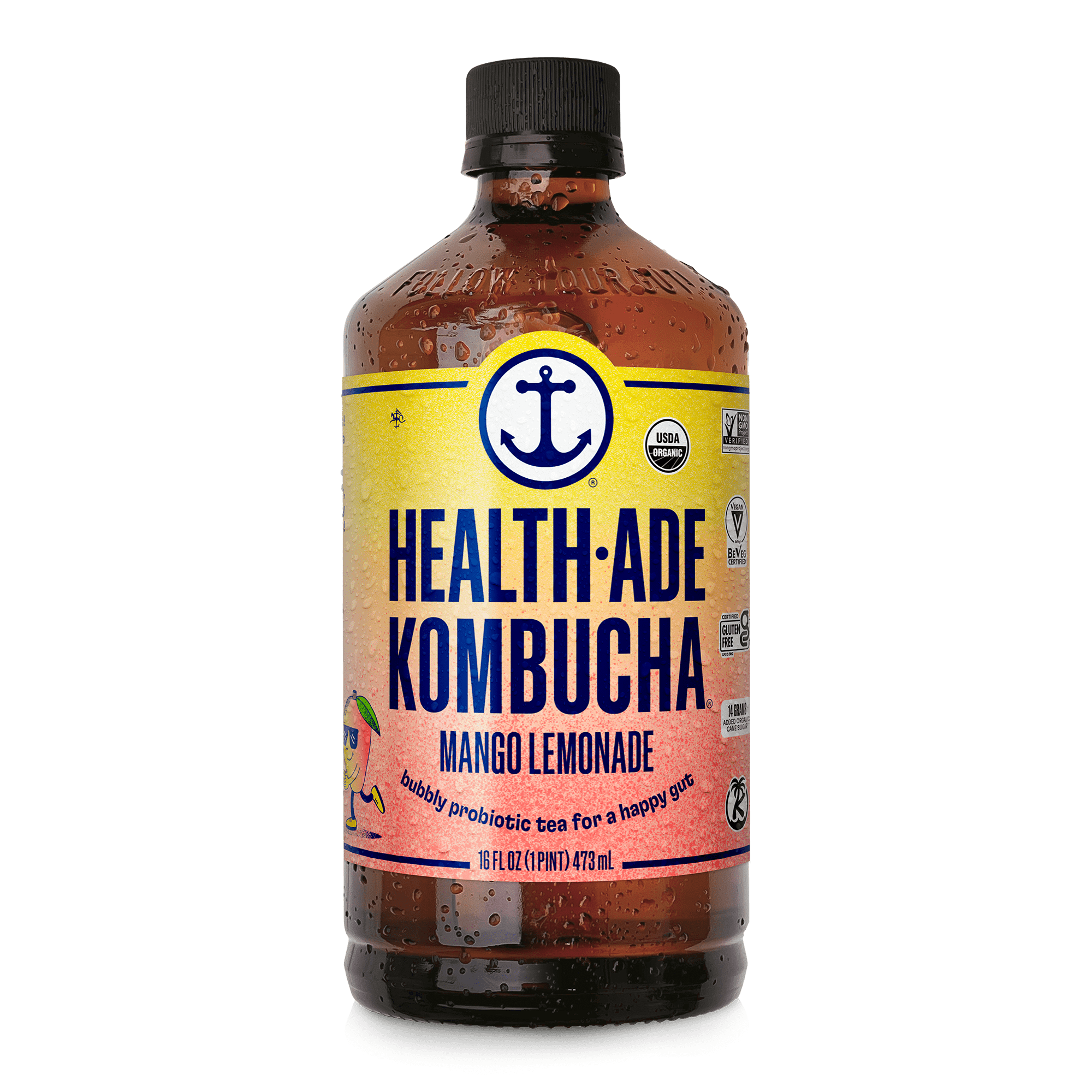 Mango Lemonade Kombucha – Health-Ade