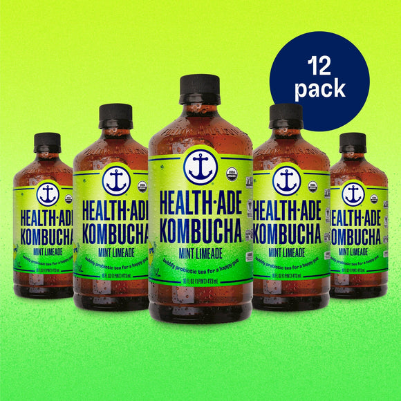 Mint Limeade Kombucha Kombucha Health-Ade