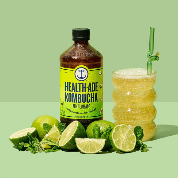 Mint Limeade Kombucha Kombucha Health-Ade