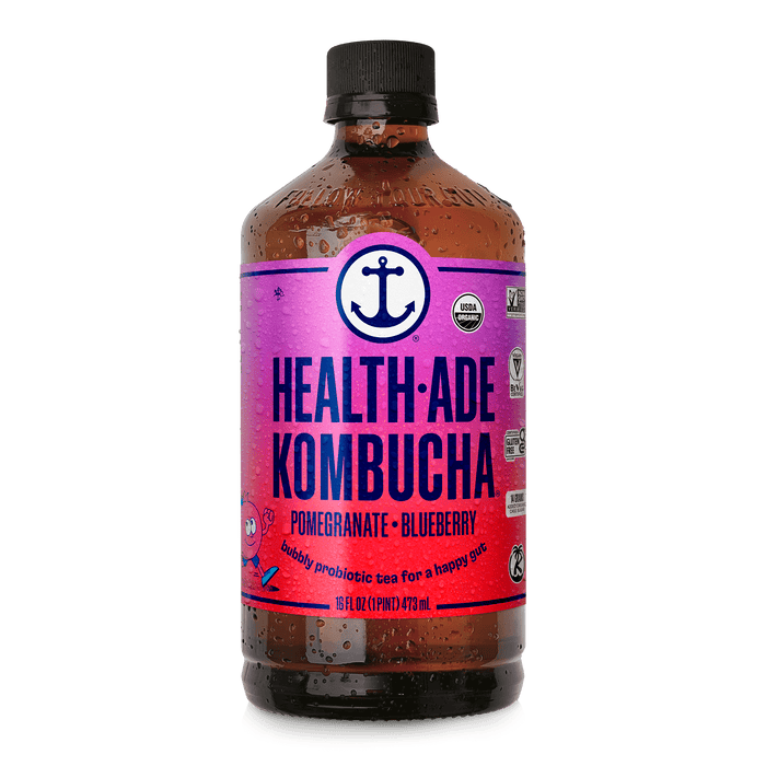 Pomegranate Blueberry Kombucha Health-Ade  Pomegranate Blueberry Kombucha Health-Ade