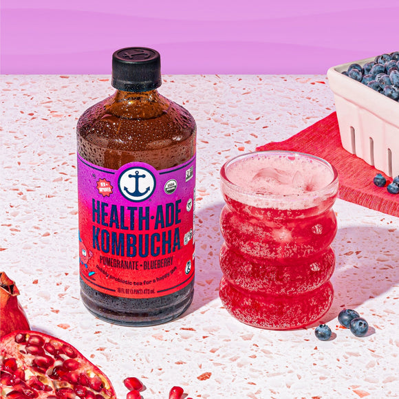 Pomegranate Blueberry Kombucha Health-Ade