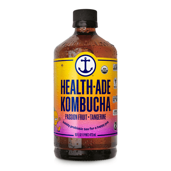 Passion Fruit-Tangerine Kombucha Kombucha Health-Ade