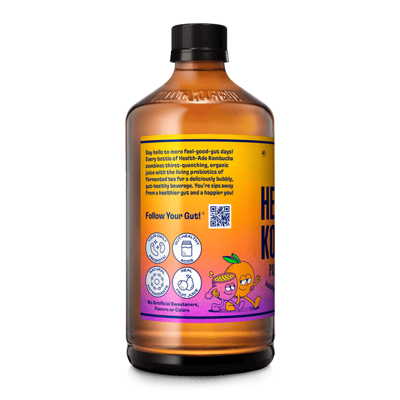 Passion Fruit-Tangerine Kombucha Kombucha Health-Ade