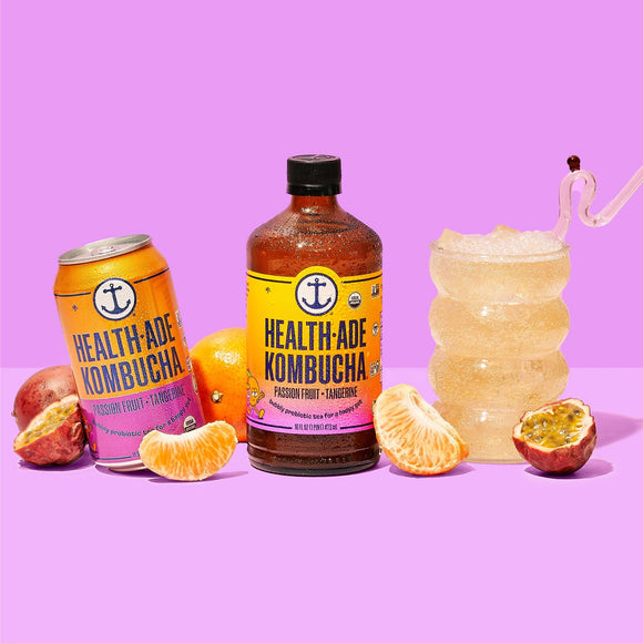 Passion Fruit-Tangerine Kombucha Kombucha Health-Ade