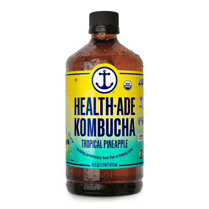 Tropical Pineapple Kombucha Health-Ade  Tropical Pineapple Kombucha Health-Ade