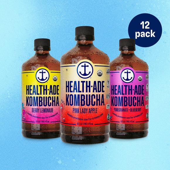 Fan Favorite Variety Pack Kombucha Health-Ade
