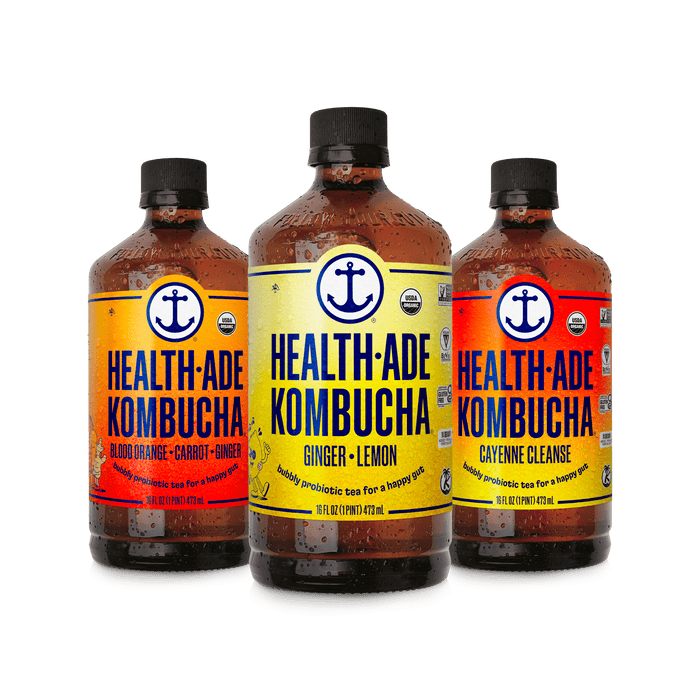 Ginger Lovers Variety Pack Kombucha Health-Ade  Ginger Lovers Variety Pack Kombucha Health-Ade