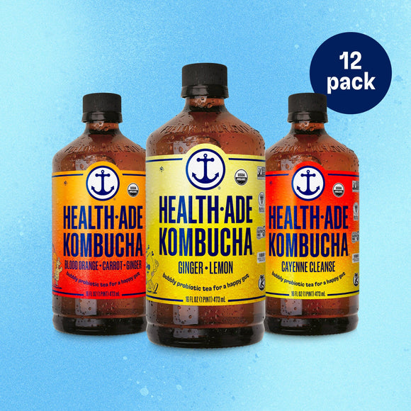Ginger Lovers Variety Pack Kombucha Health-Ade