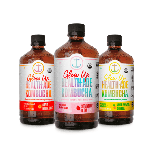 Glow Up Variety Pack Glow Up Kombucha Health-Ade
