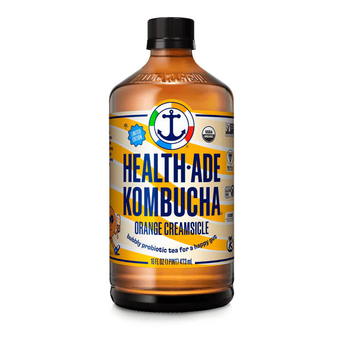 Orange Creamsicle Kombucha Health-Ade  Orange Creamsicle Kombucha Health-Ade