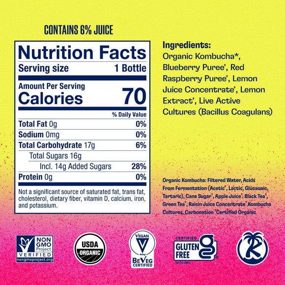 Summer Bliss Variety Pack Kombucha Health-Ade