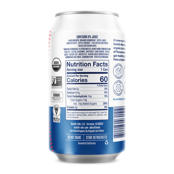 Pink Lady Apple® in DODGERS Cans Kombucha in cans Health-Ade