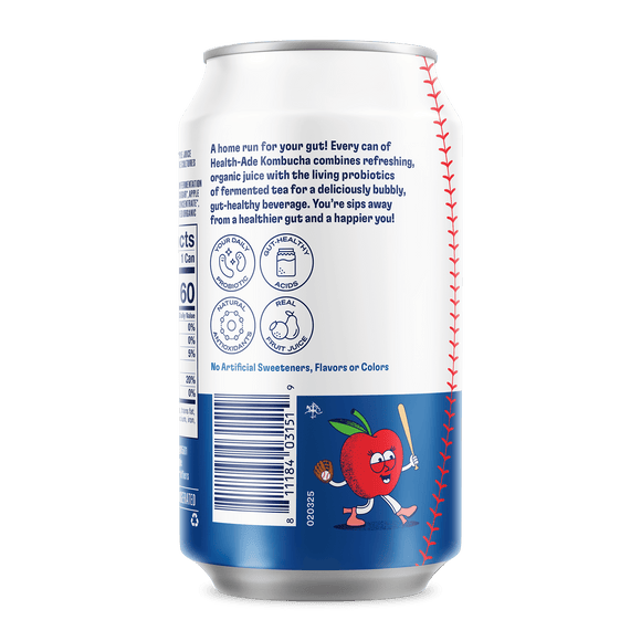 Pink Lady Apple® in DODGERS Cans Kombucha in cans Health-Ade