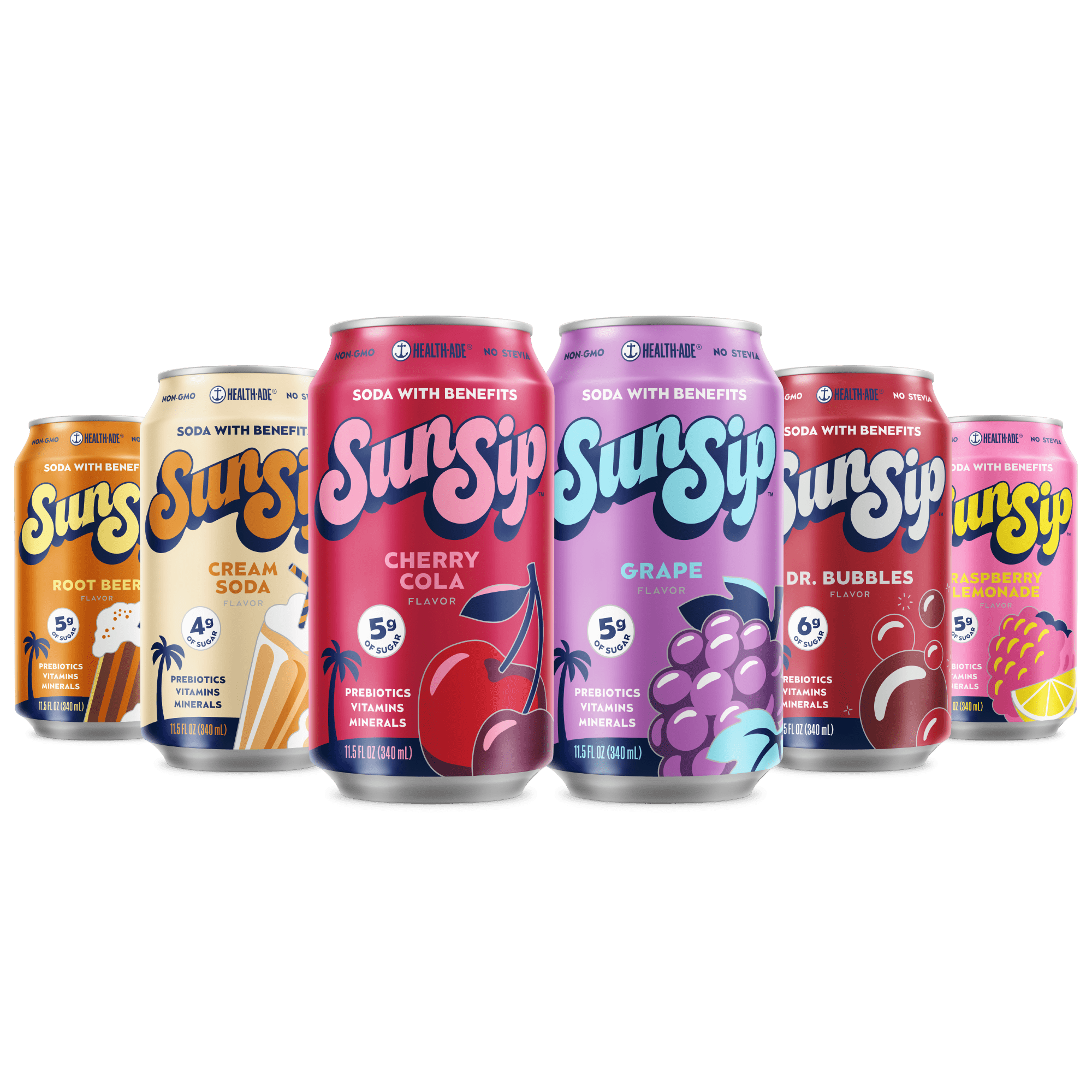 Soda Sampler Variety Pack – Health-Ade