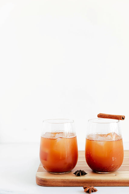 Iced Sparkling Holiday Cheers Chai