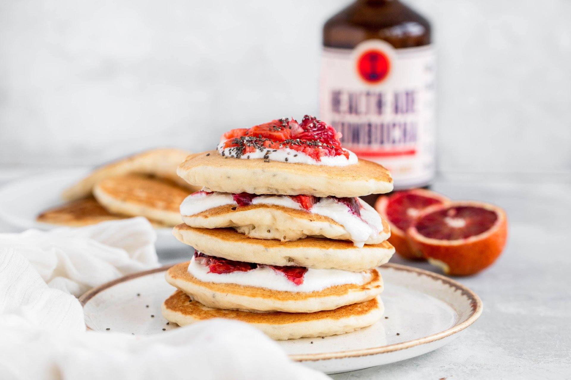 Sweeten Up Your Morning With Blood Orange-Carrot-Ginger Pancakes