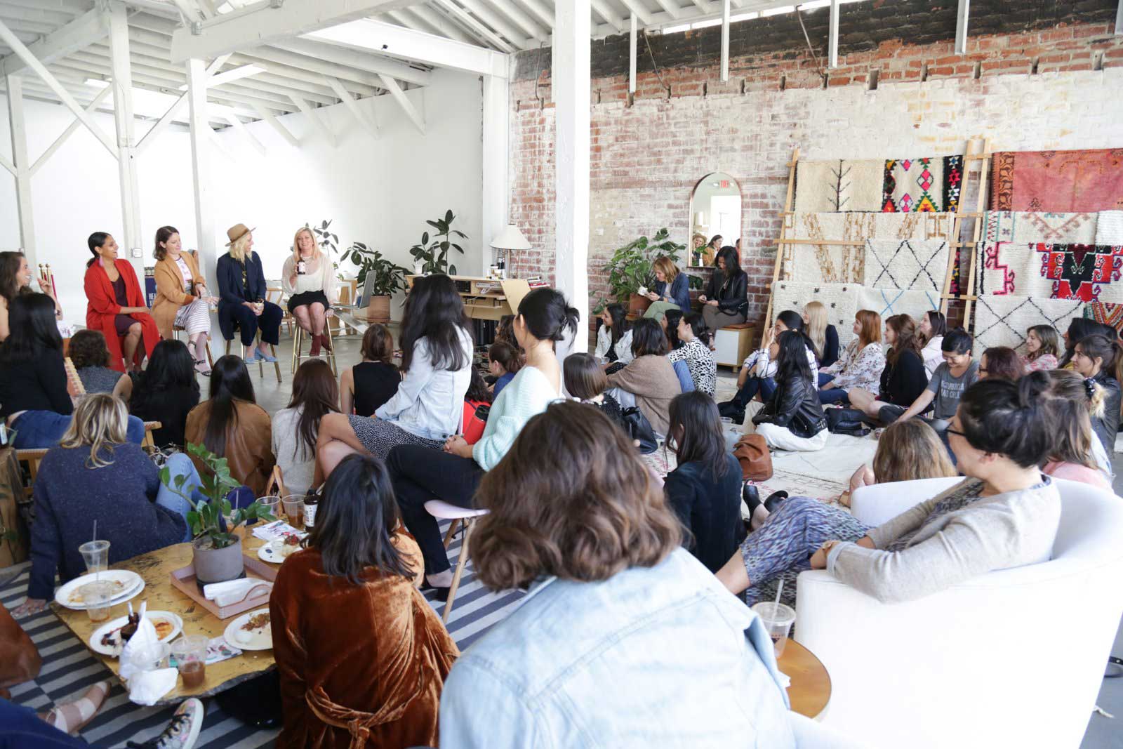 Daina at the April Future of Women Breakfast