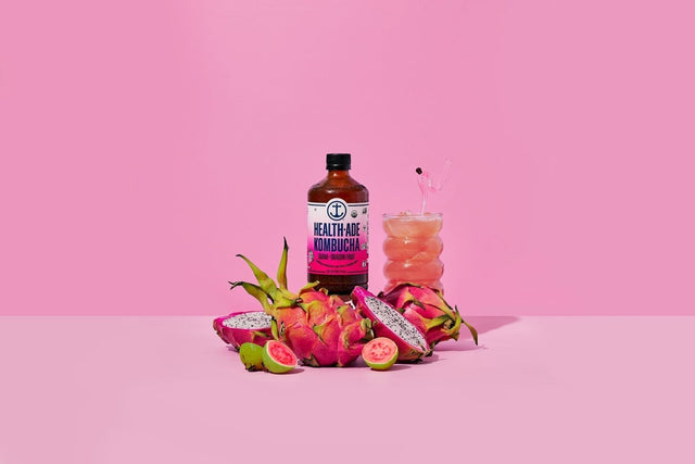 Guava Dragon Fruit Lemonade