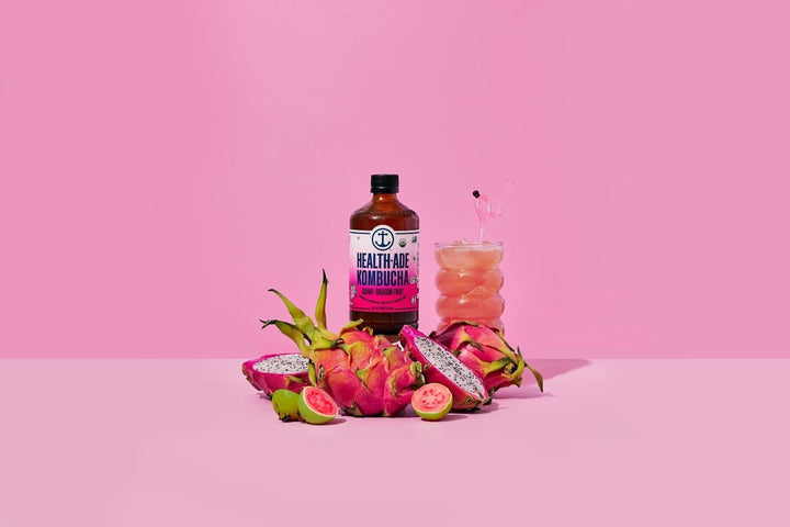 Guava Dragon Fruit Lemonade