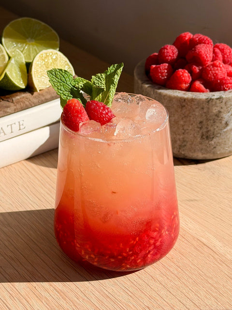 Ginger Raspberry Cooler