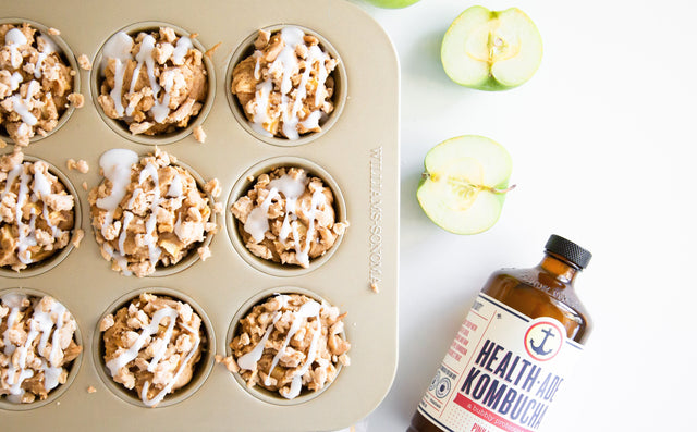 On The Menu: Kombucha Apple Spice Cupcakes Perfect for Thanksgiving!