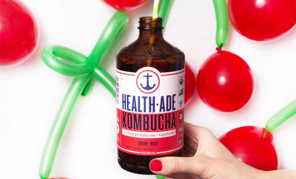 Health-Ade Kombucha Launches Cherry Berry Flavor, Mini Bottles at Whole Foods Nationwide