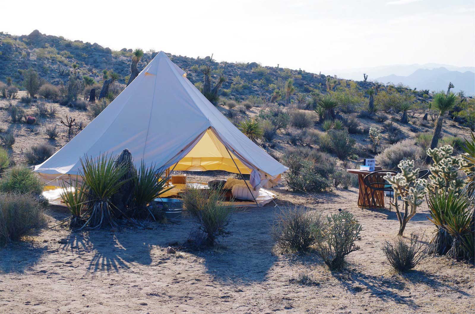 Camp'd Out Brings Health-Ade to Joshua Tree Adventures