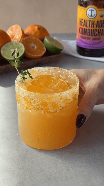 Tangerine Thyme Fizz