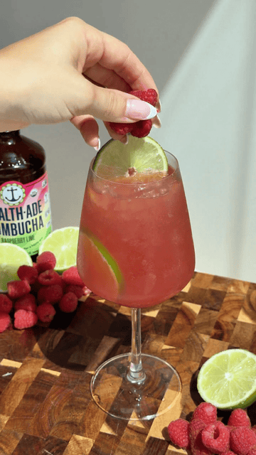 Raspberry Lime Spritz
