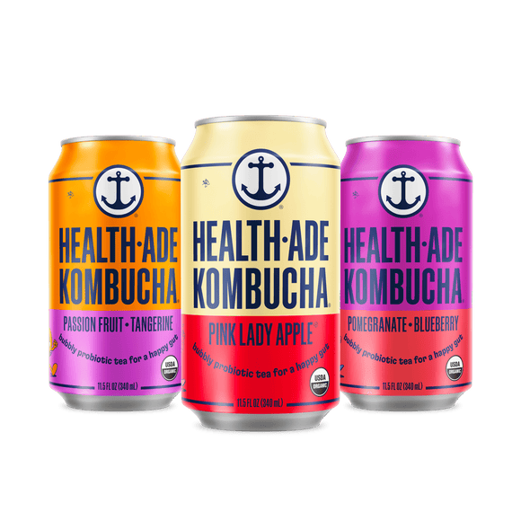 Fruity Favorites Variety Pack in Cans Kombucha in cans Health-Ade 